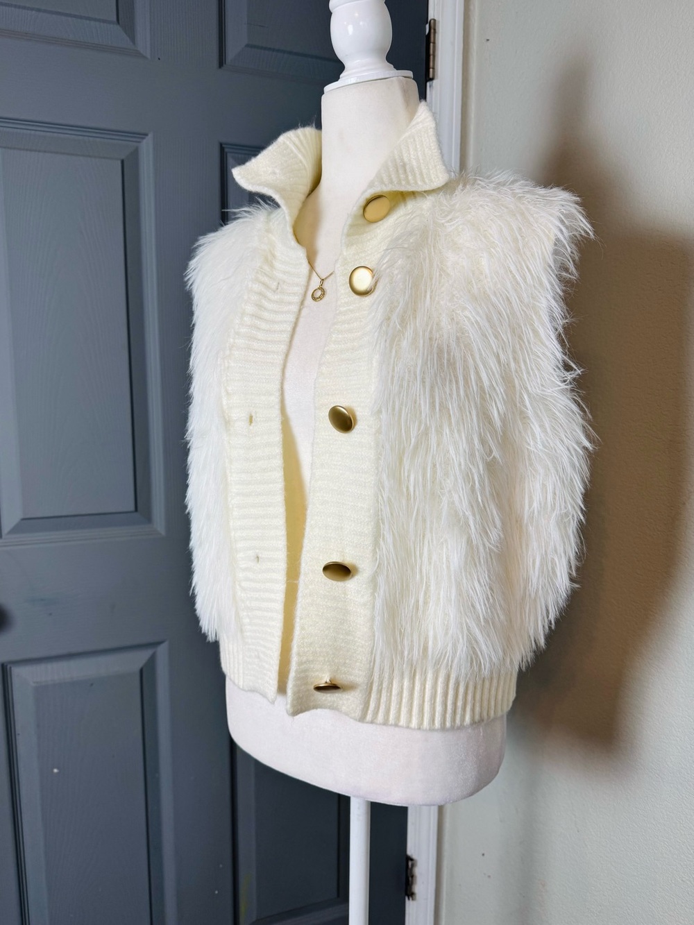 Faux Fur Vest